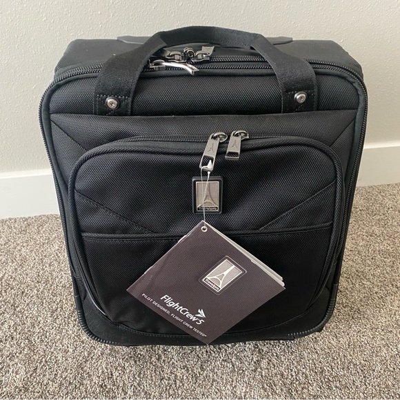 FlightCrew5 Black Travel Bag - Picture 1 of 12